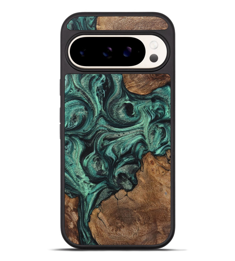 Pixel 9 Pro XL Wood Phone Case - Brent (Green, 723418)