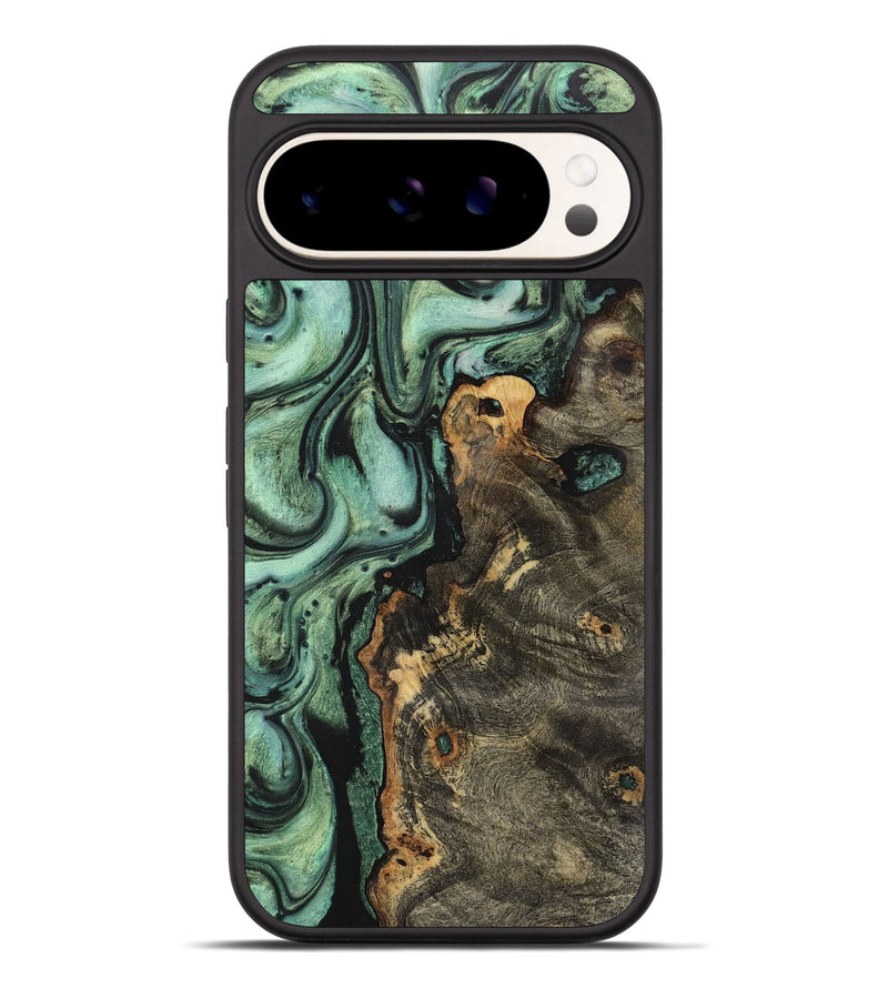 Pixel 9 Pro XL Wood Phone Case - Agnes (Green, 723420)