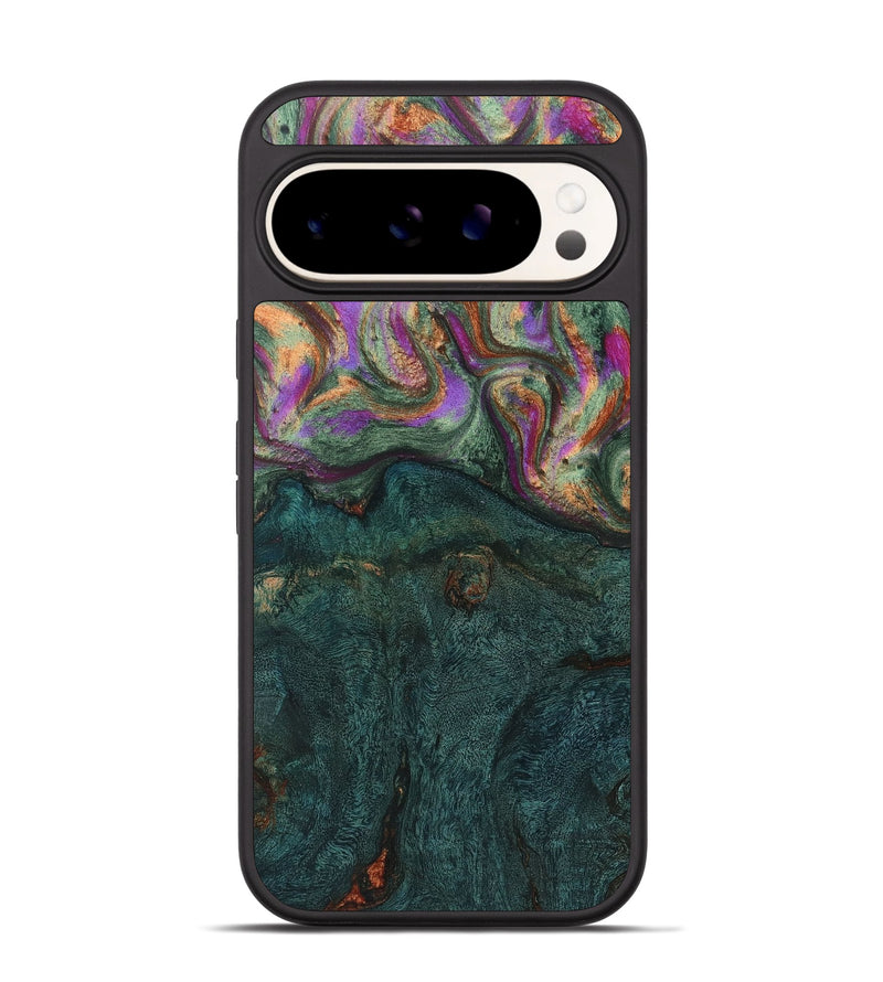 Pixel 9 Wood Phone Case - Lyla (Green, 723426)