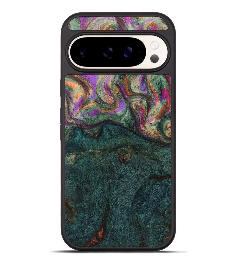 Pixel 9 Pro XL Wood Phone Case - Lyla (Green, 723426)