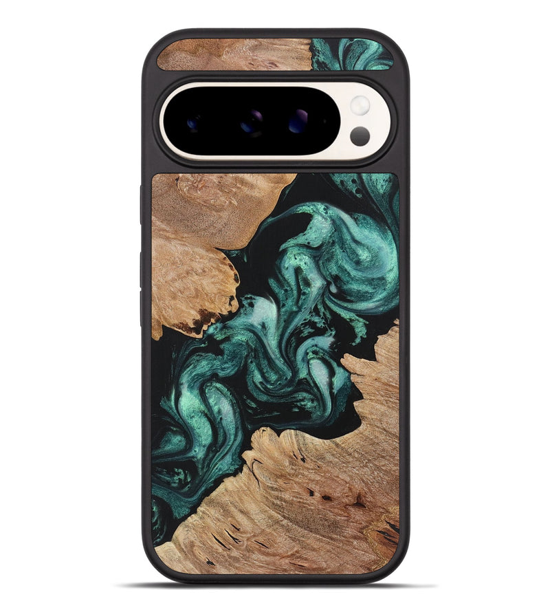 Pixel 9 Pro XL Wood Phone Case - Lauren (Green, 723431)