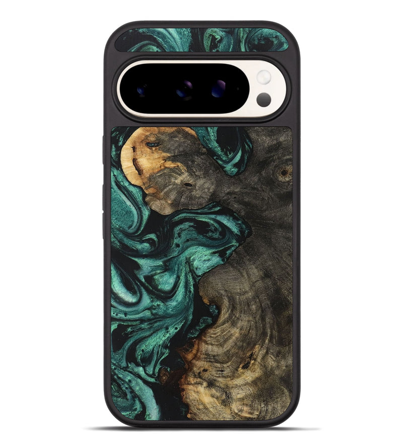 Pixel 9 Pro XL Wood Phone Case - Patrice (Green, 723432)