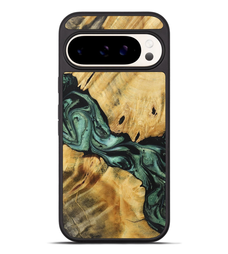 Pixel 9 Pro XL Wood Phone Case - Sammy (Green, 723434)