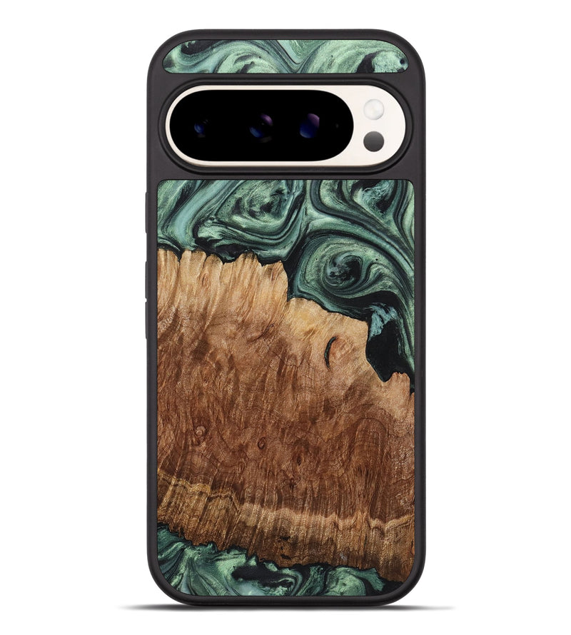 Pixel 9 Pro XL Wood Phone Case - Rihanna (Green, 723445)