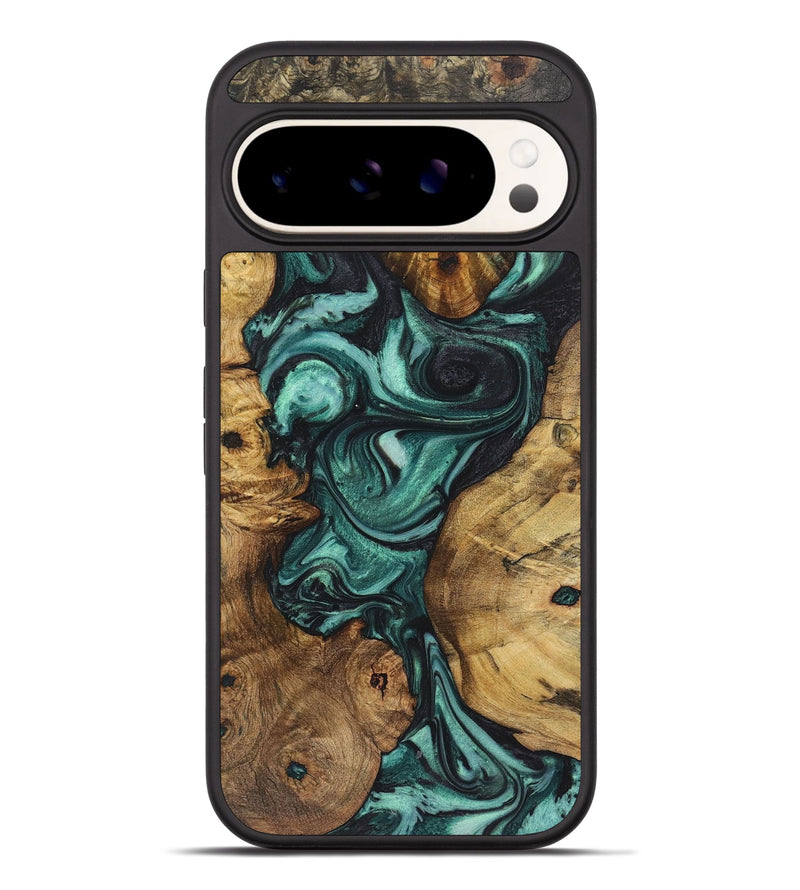 Pixel 9 Pro XL Wood Phone Case - Donnie (Green, 723448)