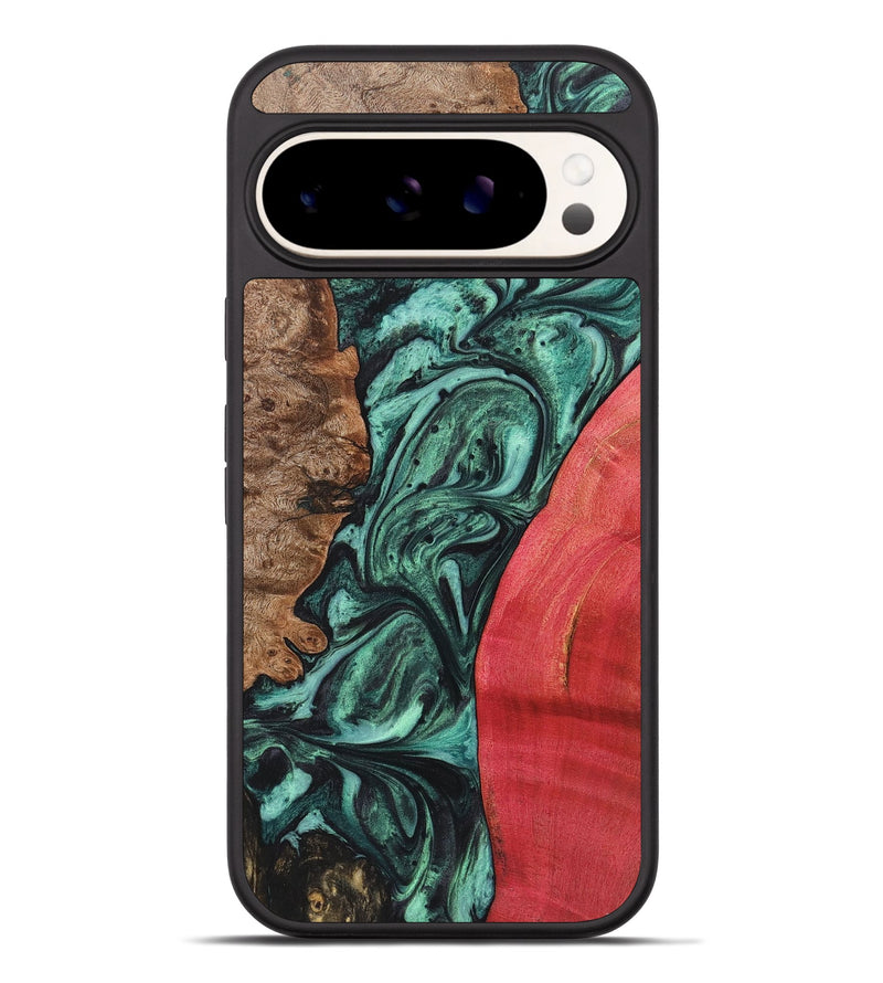 Pixel 9 Pro XL Wood Phone Case - Luka (Green, 723450)