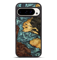 Pixel 9 Pro XL Wood Phone Case - Alayah (Green, 723451)