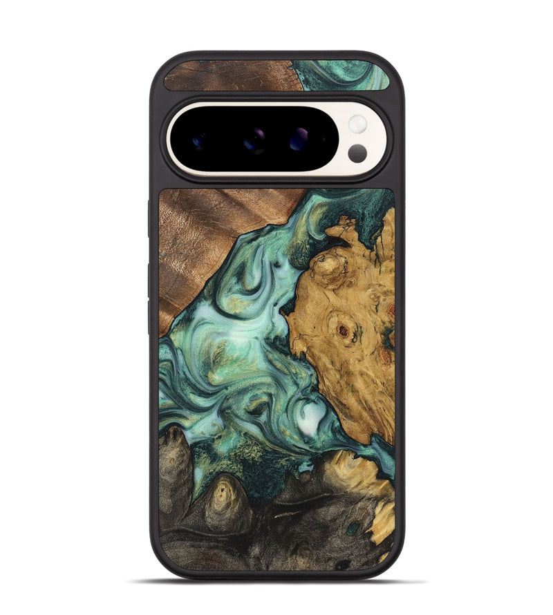 Pixel 9 Wood Phone Case - Ayanna (Green, 723457)