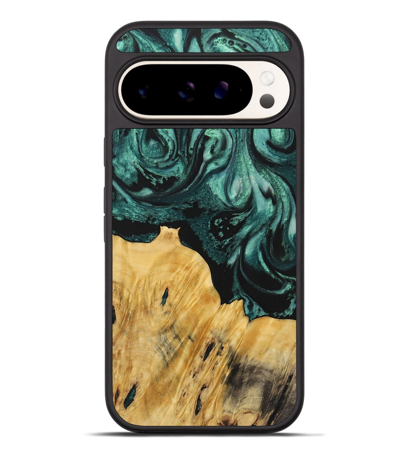 Pixel 9 Pro XL Wood Phone Case - Magnolia (Green, 723462)