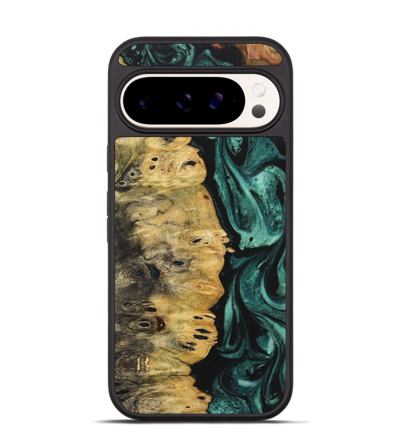 Pixel 9 Wood Phone Case - Jayleen (Green, 723463)