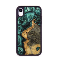 iPhone Xr Wood Phone Case - Eden (Green, 723464)