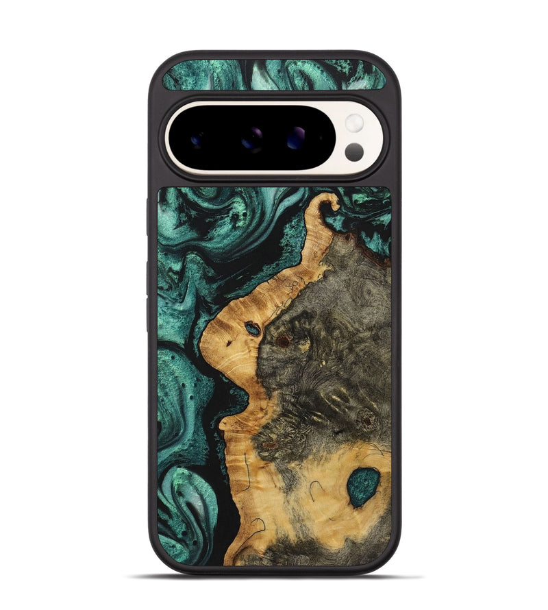 Pixel 9 Wood Phone Case - Eden (Green, 723464)