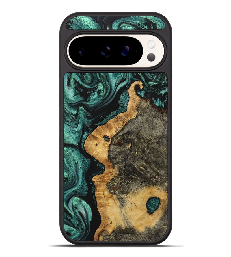 Pixel 9 Pro XL Wood Phone Case - Eden (Green, 723464)