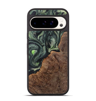 Pixel 9 Wood Phone Case - Mamie (Green, 723465)