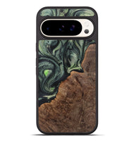 Pixel 9 Pro XL Wood Phone Case - Mamie (Green, 723465)