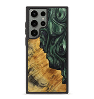 Galaxy S23 Ultra Wood Phone Case - April (Green, 723466)