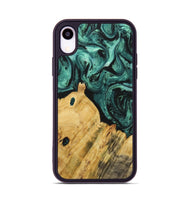 iPhone Xr Wood Phone Case - Arturo (Green, 723467)