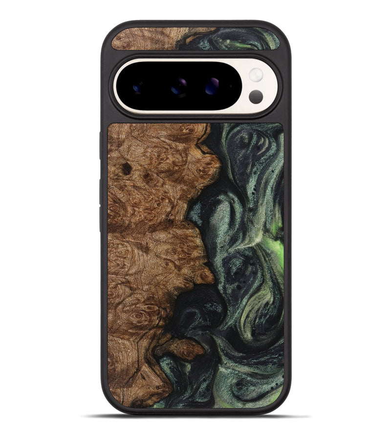 Pixel 9 Pro XL Wood Phone Case - Stacie (Green, 723468)