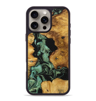 iPhone 16 Pro Max Wood Phone Case - Randal (Green, 723469)