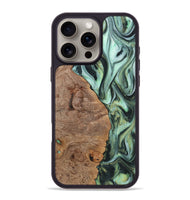 iPhone 16 Pro Max Wood Phone Case - Mckenna (Green, 723470)