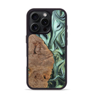 iPhone 16 Pro Wood Phone Case - Mckenna (Green, 723470)