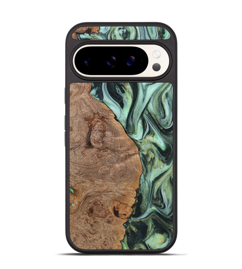 Pixel 9 Wood Phone Case - Mckenna (Green, 723470)