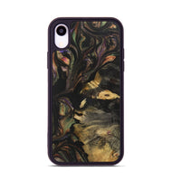 iPhone Xr Wood Phone Case - Leilani (Green, 723472)