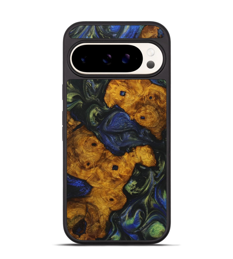 Pixel 9 Wood Phone Case - Gianna (Green, 723474)