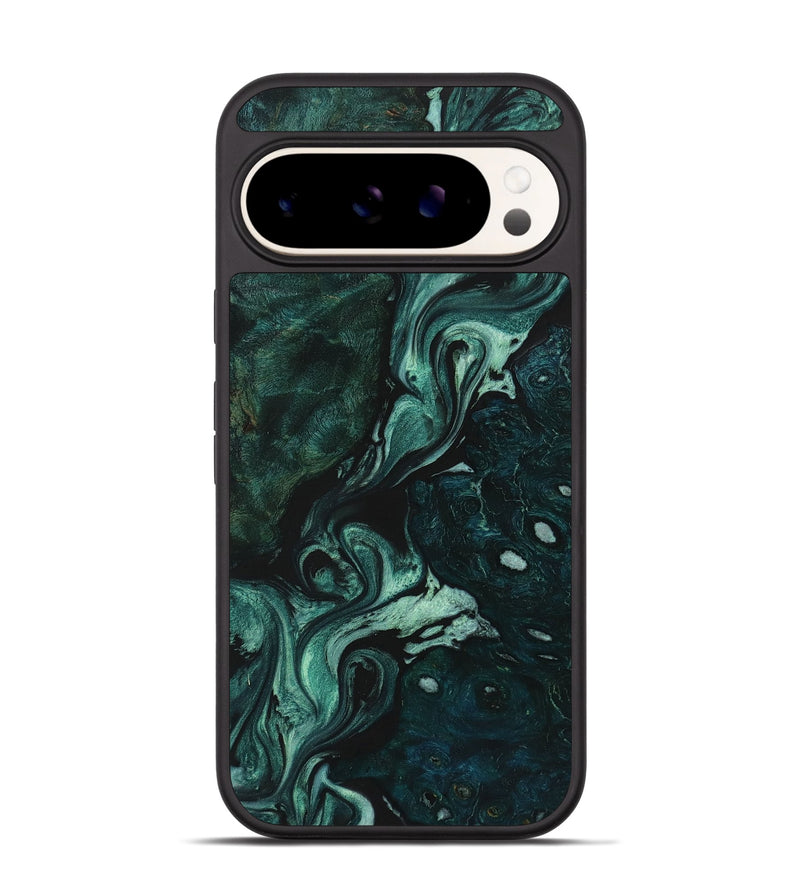 Pixel 9 Wood Phone Case - Dick (Green, 723475)