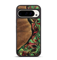 Pixel 9 Wood Phone Case - Seth (Green, 723476)