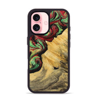 iPhone 16 Wood Phone Case - Kerri (Green, 723477)