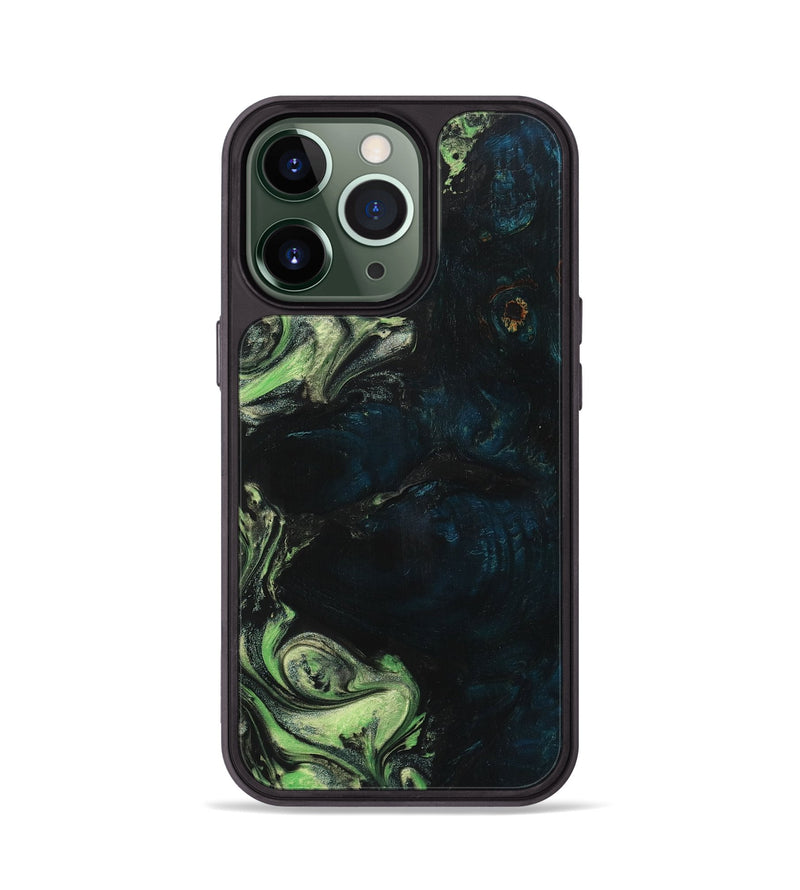 iPhone 13 Pro Wood Phone Case - Gunnar (Green, 723479)