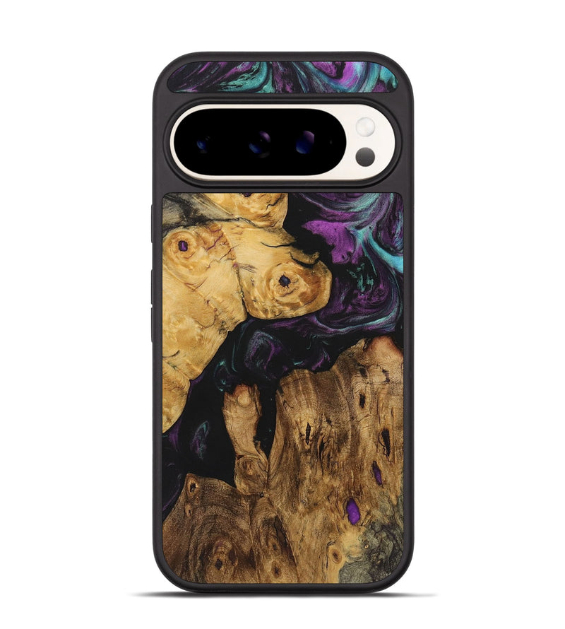 Pixel 9 Wood Phone Case - Hope (Purple, 723482)