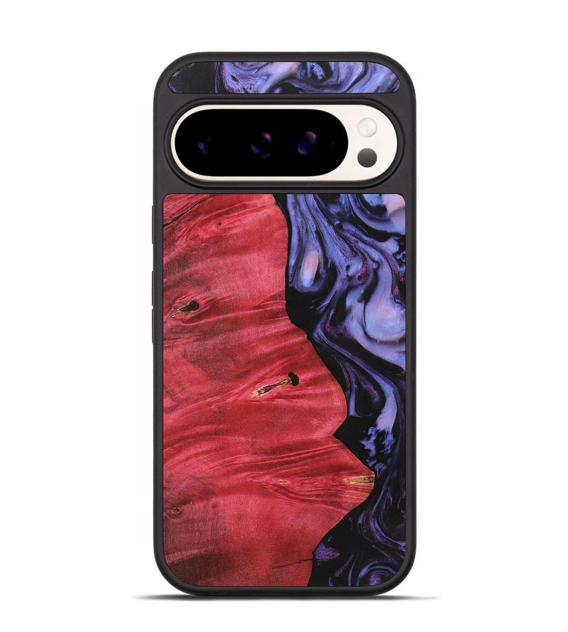 Pixel 9 Wood Phone Case - Myles (Purple, 723490)