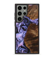 Galaxy S23 Ultra Wood Phone Case - Izabella (Purple, 723500)