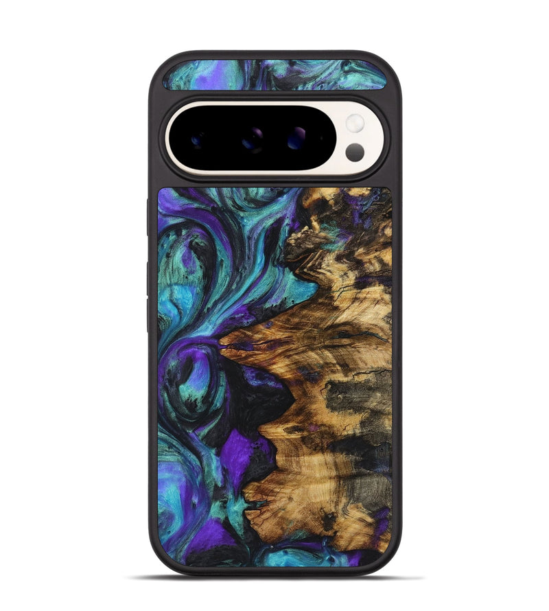 Pixel 9 Wood Phone Case - Isla (Purple, 723501)