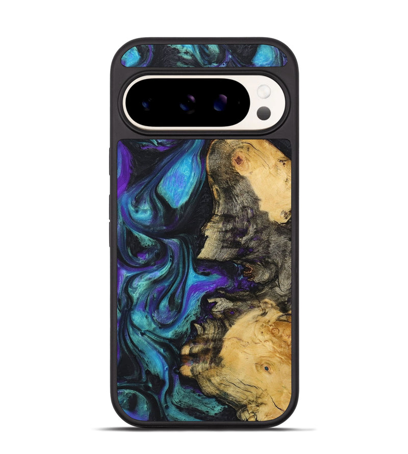 Pixel 9 Wood Phone Case - Jewel (Purple, 723503)