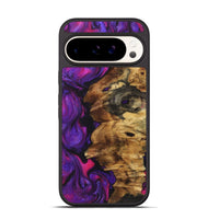 Pixel 9 Wood Phone Case - Latasha (Purple, 723505)