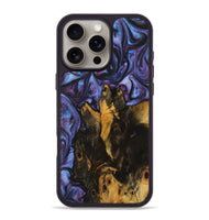 iPhone 16 Pro Max Wood Phone Case - Deneen (Purple, 723506)