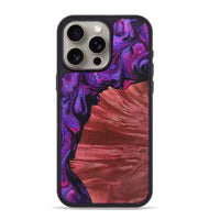 iPhone 15 Pro Max Wood Phone Case - Francine (Purple, 723507)