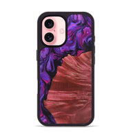 iPhone 16 Wood Phone Case - Francine (Purple, 723507)