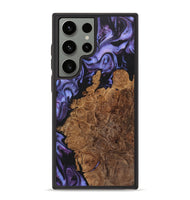 Galaxy S23 Ultra Wood Phone Case - James (Purple, 723509)