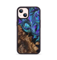 iPhone 14 Wood Phone Case - Scarlett (Purple, 723511)