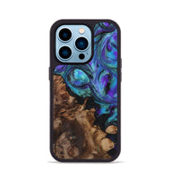 iPhone 14 Pro Wood Phone Case - Scarlett (Purple, 723511)