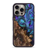 iPhone 16 Pro Max Wood Phone Case - Scarlett (Purple, 723511)