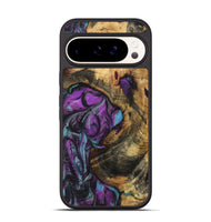 Pixel 9 Wood Phone Case - Ariel (Purple, 723516)