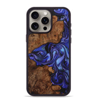 iPhone 15 Pro Max Wood Phone Case - Scarlett (Purple, 723517)