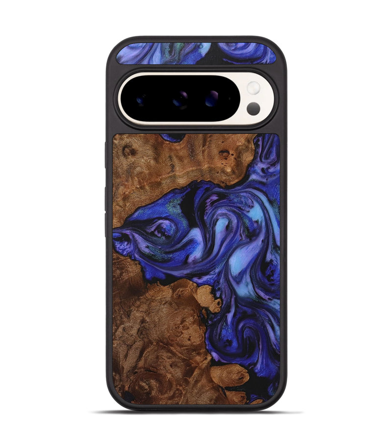 Pixel 9 Wood Phone Case - Scarlett (Purple, 723517)