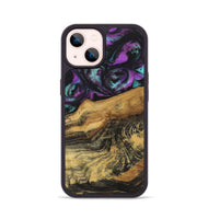 iPhone 14 Wood Phone Case - Mitchell (Purple, 723518)