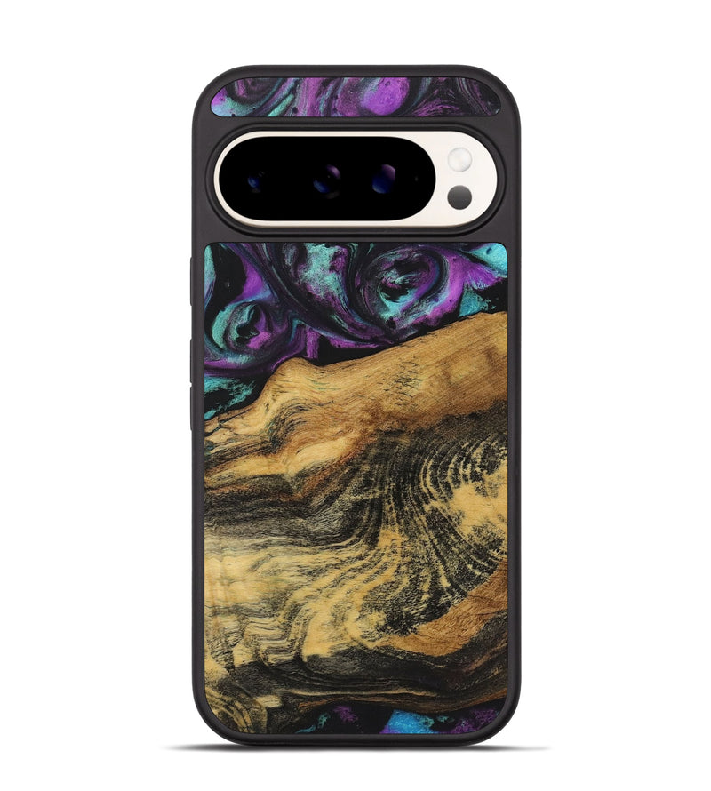 Pixel 9 Wood Phone Case - Mitchell (Purple, 723518)